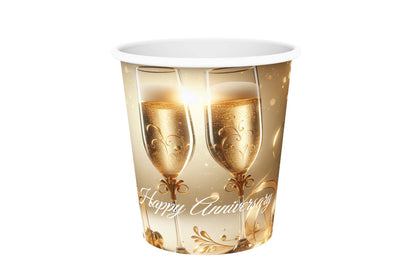 Anniversary Paper Cups 2