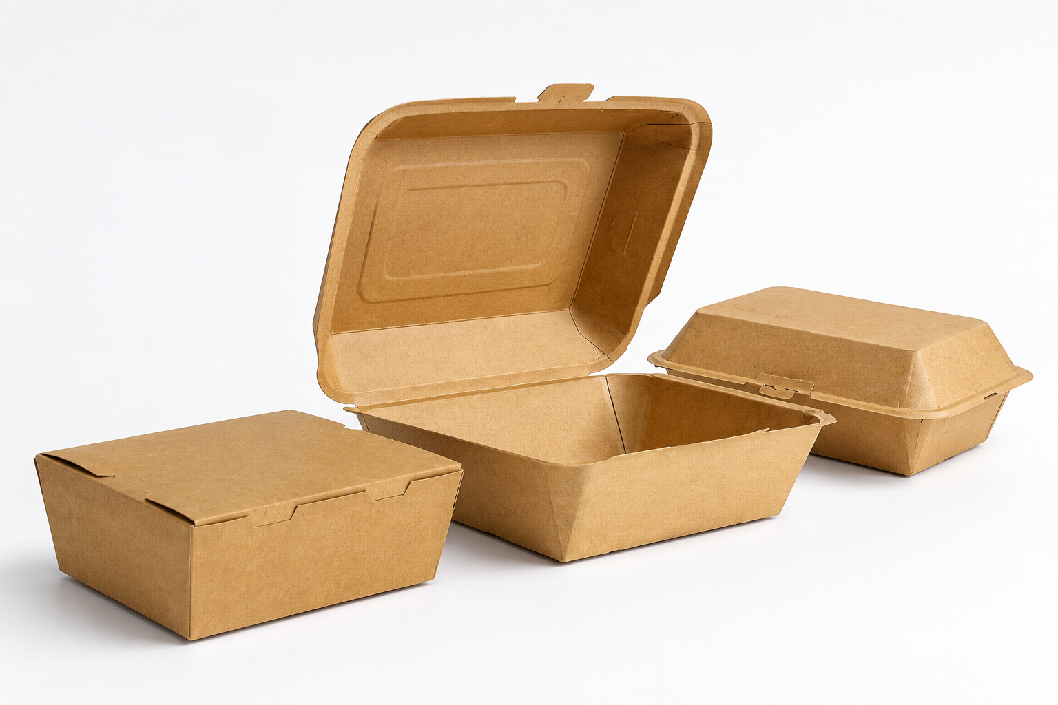 Pacific Paper Cups takeout packaging collage