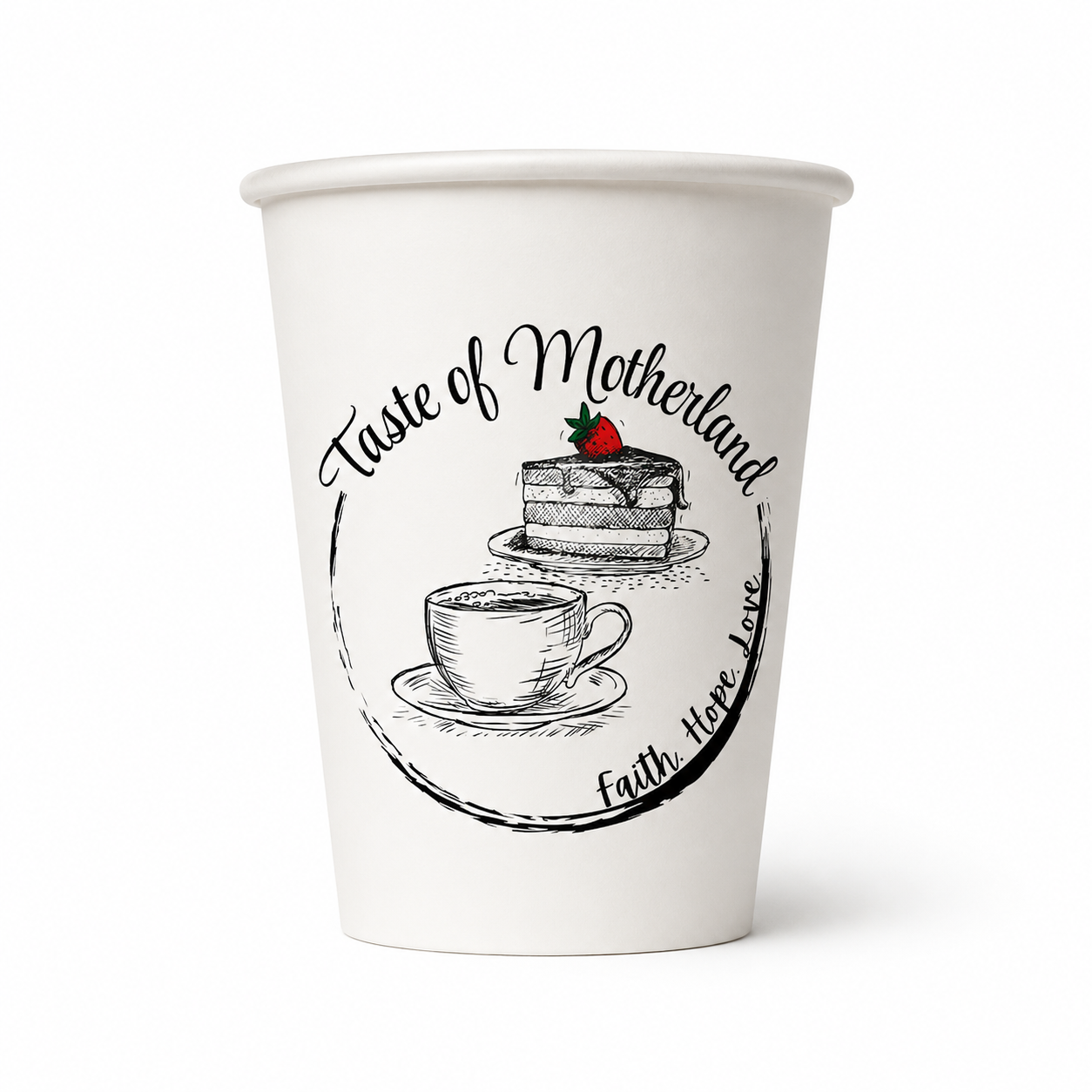 Event and catering cup example